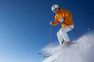 Photo of snow skier